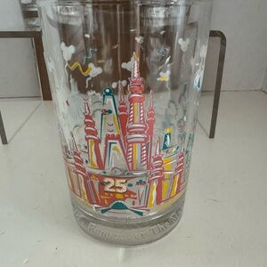 Walt Disney remember the magic 25th anniversary glass Tumblr